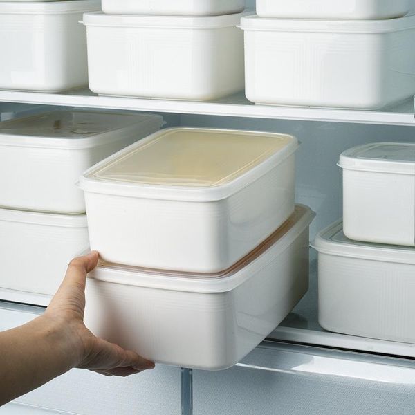 japanese-style odor-proof refrigerator transparent lid organizes storage superimposed classification fresh-keeping bottles & jars
japanese-style odor-proof refrigerator transparent lid organizes storage superimposed classification fresh-keeping bottles & jars
