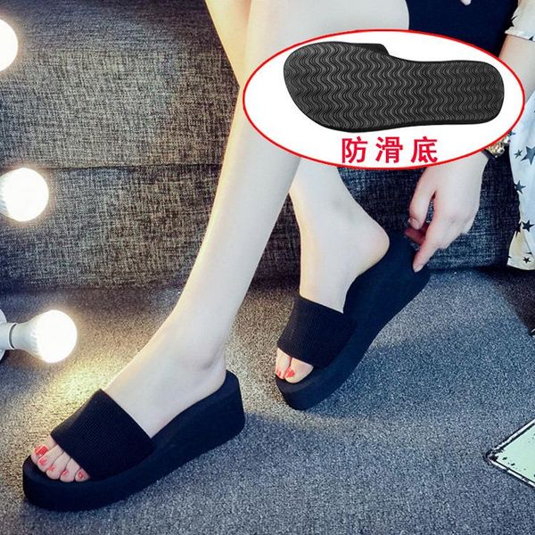 beach shoes slippers heels on a wedge slipers women low slides sabot high summer 2021 flat pu basic rome fabric rubber hoof, Black
beach shoes slippers heels on a wedge slipers women low slides sabot high summer 2021 flat pu basic rome fabric rubber hoof, Black