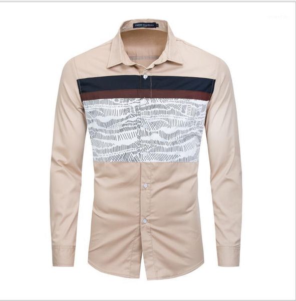 men's casual shirts europe size s/2xl male loose cotton long sleeves patchwork social shirt single breasted spring j3072, White;black
men's casual shirts europe size s/2xl male loose cotton long sleeves patchwork social shirt single breasted spring j3072, White;black