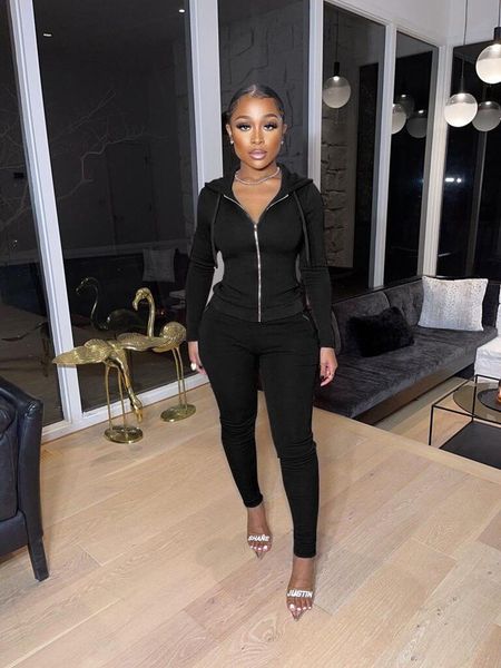 women's two piece pants autumn women hooded zipper pocket long sleeve sporty leggings matching set workout bodycon femme casual stretc, White
women's two piece pants autumn women hooded zipper pocket long sleeve sporty leggings matching set workout bodycon femme casual stretc, White