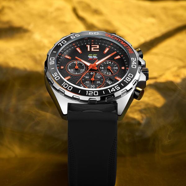 wristwatches swish design men's watch fashion rubber strap sports clock male waterproof chronograph quartz relogio masc, Slivery;brown
wristwatches swish design men's watch fashion rubber strap sports clock male waterproof chronograph quartz relogio masc, Slivery;brown
