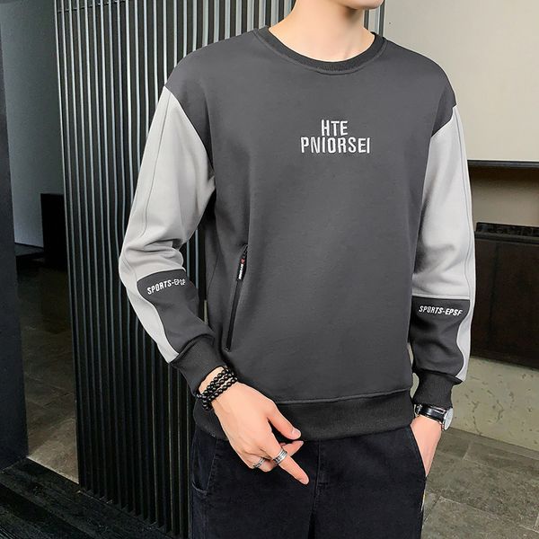 autumn new cotton sweater long sleeve t-shirt korean ins student pullover men's wear, Black
autumn new cotton sweater long sleeve t-shirt korean ins student pullover men's wear, Black