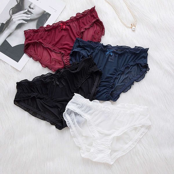 european hollow out underwear for women transparent seamless panties solid lace ruffle mesh thongs briefs lingerie, Black;white
european hollow out underwear for women transparent seamless panties solid lace ruffle mesh thongs briefs lingerie, Black;white