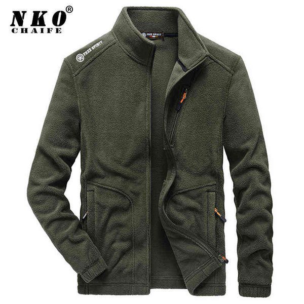 chaifenko 2021 new winter fleece jacket parka coat men casual bomber military outwear spring thick warm tactical army, Black;brown
chaifenko 2021 new winter fleece jacket parka coat men casual bomber military outwear spring thick warm tactical army, Black;brown