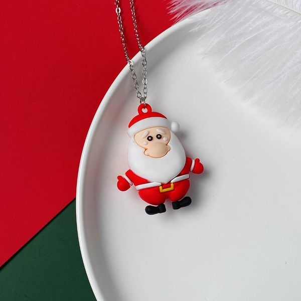 chains arrival christmas series pendant necklace for women men santa snowman shape neck chain creative gift to girlfriend, Silver
chains arrival christmas series pendant necklace for women men santa snowman shape neck chain creative gift to girlfriend, Silver