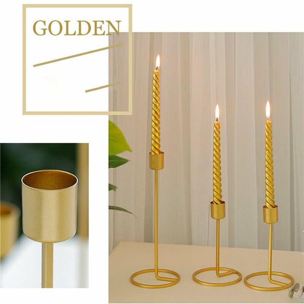 golden iron candlestick art ornaments stable simplicity disk base home furnishing decoration
golden iron candlestick art ornaments stable simplicity disk base home furnishing decoration