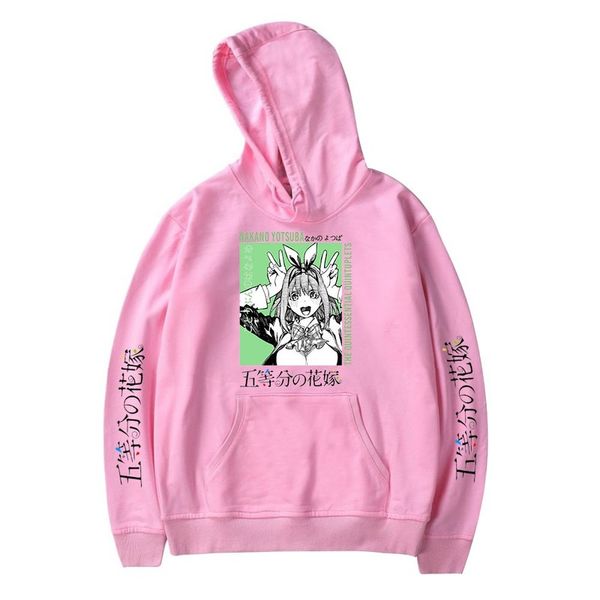 five equal portions of hanayome print sweatshirt fall/winter soft round neck gothic visual impact anime hoodie 2021, Black
five equal portions of hanayome print sweatshirt fall/winter soft round neck gothic visual impact anime hoodie 2021, Black