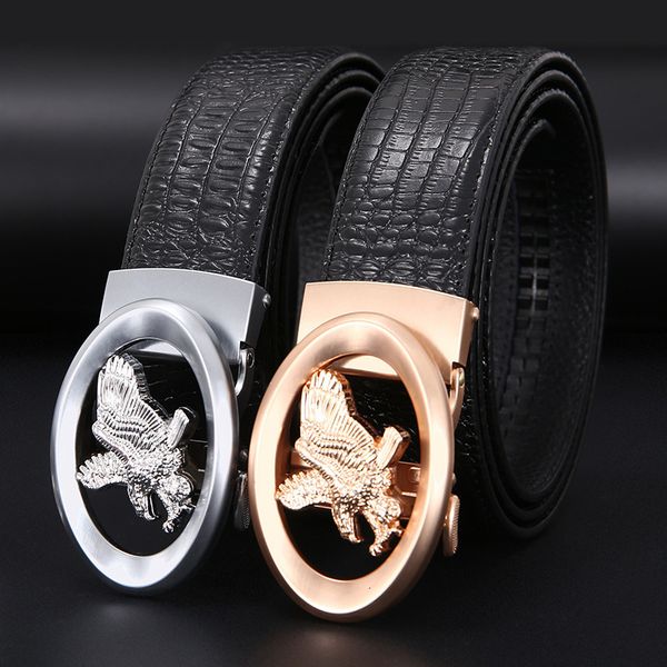 belts si dunlang men's belt eagle leisure alloy automatic buckle layer cowhide, Black;brown
belts si dunlang men's belt eagle leisure alloy automatic buckle layer cowhide, Black;brown