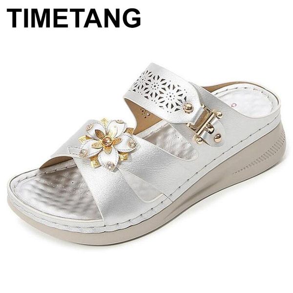 slippers timetang women's wedge cute flower summer ladies beach shoes soft bottom mother sandals casual non-slip female flipflop, Black
slippers timetang women's wedge cute flower summer ladies beach shoes soft bottom mother sandals casual non-slip female flipflop, Black