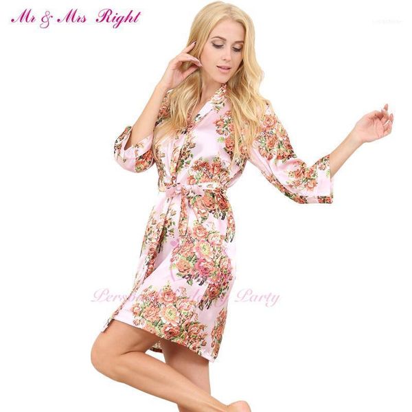 women's sleepwear women's wholesale- mr & mrs right satin floral wedding robe bridal nightgown bride kimono bridesmaid pajamas par, Black;red
women's sleepwear women's wholesale- mr & mrs right satin floral wedding robe bridal nightgown bride kimono bridesmaid pajamas par, Black;red