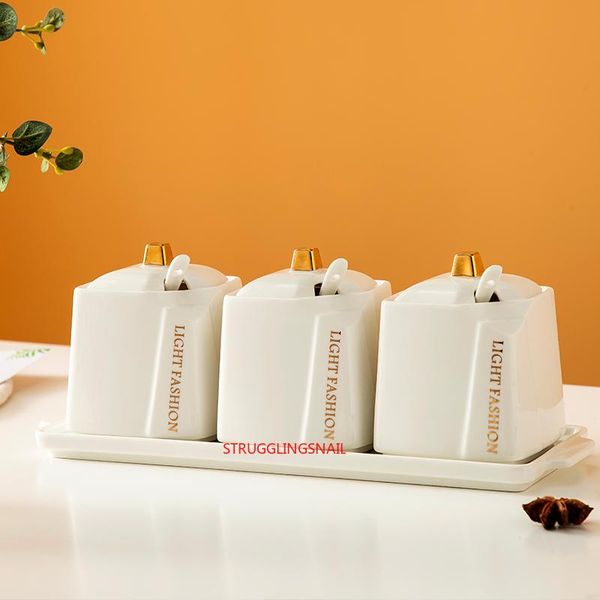 japanese light luxury salt pot seasoning box set household ceramic sugar bowl bottle kitchen supplies storage bottles & jars
japanese light luxury salt pot seasoning box set household ceramic sugar bowl bottle kitchen supplies storage bottles & jars