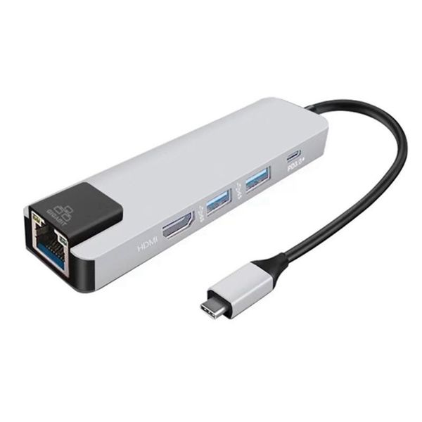 hubs 5 in 1 usb 3.0 type c multi splitter gigabit ethernet rj45 lan adapter 4k hub compatible dock for pc lapcomputer pro
hubs 5 in 1 usb 3.0 type c multi splitter gigabit ethernet rj45 lan adapter 4k hub compatible dock for pc lapcomputer pro