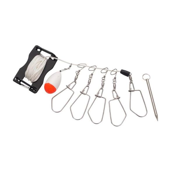 set of fish skewers kit stainless steel wire lock buckle multi-function lure fishing stringer tackle box tools accessories
set of fish skewers kit stainless steel wire lock buckle multi-function lure fishing stringer tackle box tools accessories