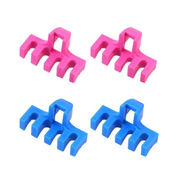 4pcs badminton racket stringing machine tool load spreader adapter attachment (2 blue and 2 rose red) sets
4pcs badminton racket stringing machine tool load spreader adapter attachment (2 blue and 2 rose red) sets
