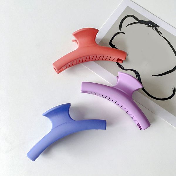 frosted arc-shaped matte hair claws candy color geometric barrettes large size acrylic hair claw for women face washing make up, Slivery;golden
frosted arc-shaped matte hair claws candy color geometric barrettes large size acrylic hair claw for women face washing make up, Slivery;golden