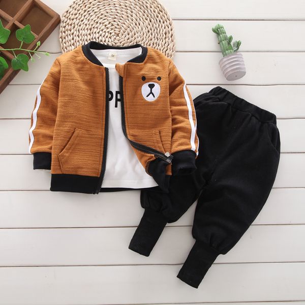 Childrens Sets Toddler Casual Clothes 3PC Autumn Baby Wear Outfits Tracksuits Zipper Coats + T-shirt + Trousers, Yellow
Childrens Sets Toddler Casual Clothes 3PC Autumn Baby Wear Outfits Tracksuits Zipper Coats + T-shirt + Trousers, Yellow