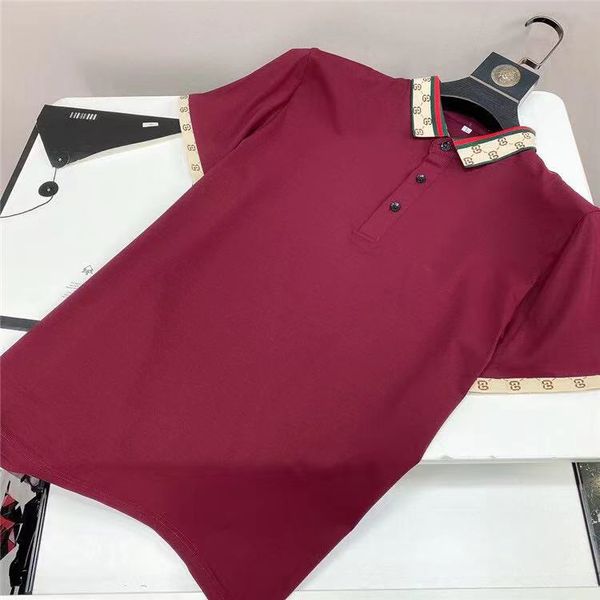 spring men's t-shirt and polo shirt with letter pattern casual loose three-color wholesale, White;black
spring men's t-shirt and polo shirt with letter pattern casual loose three-color wholesale, White;black