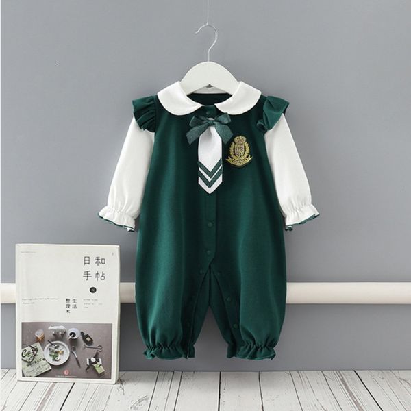 rompers wholesale spring baby long sleeve romper dark green student style tie suit boys girls clothes e9102 88v2, Blue
rompers wholesale spring baby long sleeve romper dark green student style tie suit boys girls clothes e9102 88v2, Blue