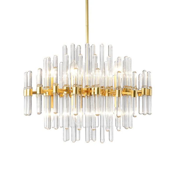 pendant lamps postmodern light luxury glass chandelier simple living room dining model bedroom villa all copper lamp
pendant lamps postmodern light luxury glass chandelier simple living room dining model bedroom villa all copper lamp