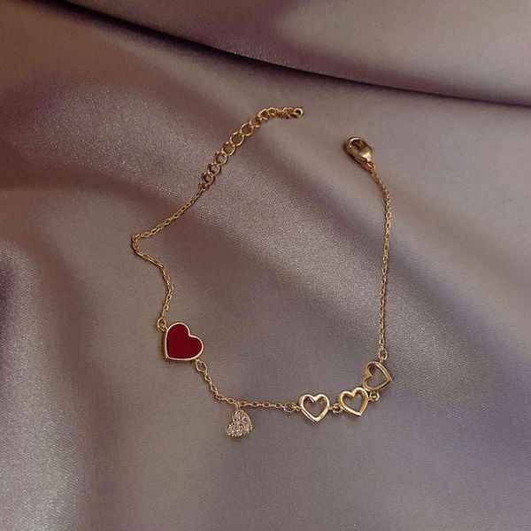 hand catenary south korea sweet oil drop love pendant bracelet peach heart bracelet female personality versatile student exquisite zircon je, Golden;silver
hand catenary south korea sweet oil drop love pendant bracelet peach heart bracelet female personality versatile student exquisite zircon je, Golden;silver