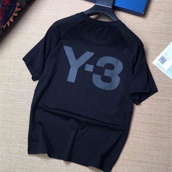 men's and women's short-sleeved t-shirt y-3 couple printing letters pure cotton short-sleeved tee casual round neck, White;black
men's and women's short-sleeved t-shirt y-3 couple printing letters pure cotton short-sleeved tee casual round neck, White;black