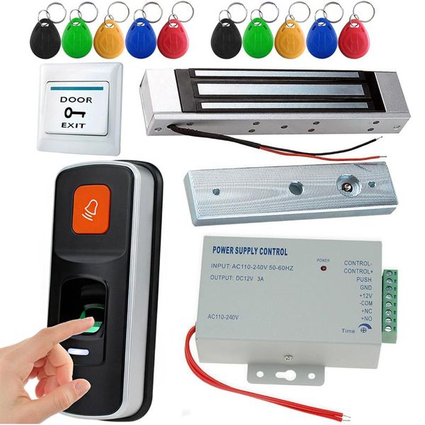fingerprint access control complete set kit 1000 fingerprints rfid keypad with upgraded 180kg(380lbs) magnetic lock for door security
fingerprint access control complete set kit 1000 fingerprints rfid keypad with upgraded 180kg(380lbs) magnetic lock for door security