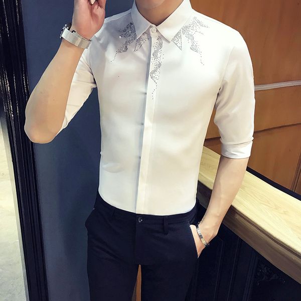 t shirts mode 2021 summer man shirt streetwear half-mango fit fine men's simple club graduate tuxedo d3s2, White;black
t shirts mode 2021 summer man shirt streetwear half-mango fit fine men's simple club graduate tuxedo d3s2, White;black
