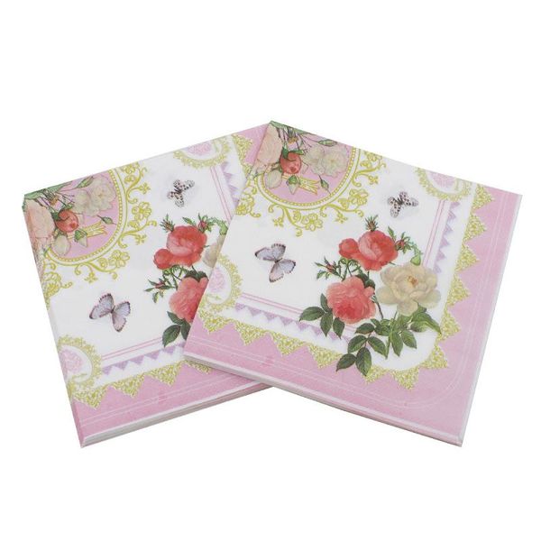 disposable dinnerware 20pcs vintage napkins paper tissue printed flower rose dragonfly butterfly decoupage wedding party decor serviettes #t
disposable dinnerware 20pcs vintage napkins paper tissue printed flower rose dragonfly butterfly decoupage wedding party decor serviettes #t