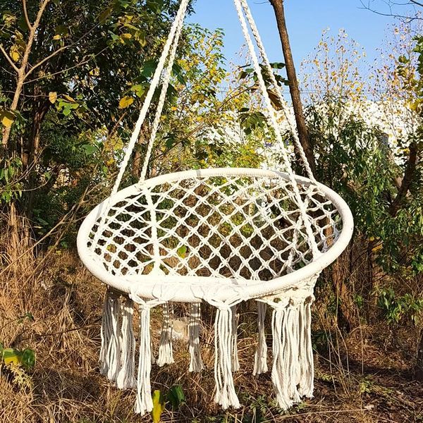 camp furniture hammock chair exquisite round hanging 100% cotton rope swing chairs for indoor bedroom patio and garden
camp furniture hammock chair exquisite round hanging 100% cotton rope swing chairs for indoor bedroom patio and garden