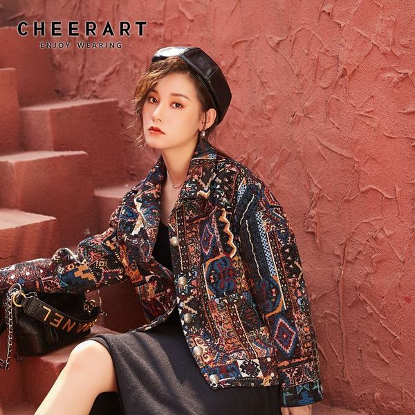 designer vintage jacket ethnic autumn and coats brocade printed outwear fashion clothing 210427, Black;brown
designer vintage jacket ethnic autumn and coats brocade printed outwear fashion clothing 210427, Black;brown