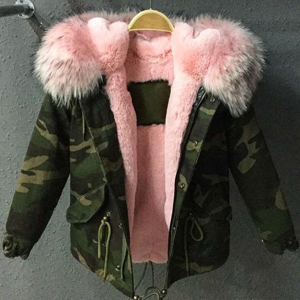 women's jackets military style camouflage short parka for chileren pink color real raccoon fur collar and faux lining coat with cotton, Black;brown
women's jackets military style camouflage short parka for chileren pink color real raccoon fur collar and faux lining coat with cotton, Black;brown