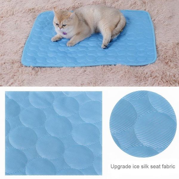 kennels & pens summer pet cat kennel mat with ice silk cold floor anti-pollution and dog home tools
kennels & pens summer pet cat kennel mat with ice silk cold floor anti-pollution and dog home tools