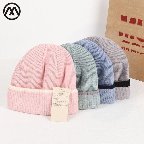 berets winter cotton hat knitted warm and comfortable women's beanie luxury quality material 2021 large size, Blue;gray
berets winter cotton hat knitted warm and comfortable women's beanie luxury quality material 2021 large size, Blue;gray