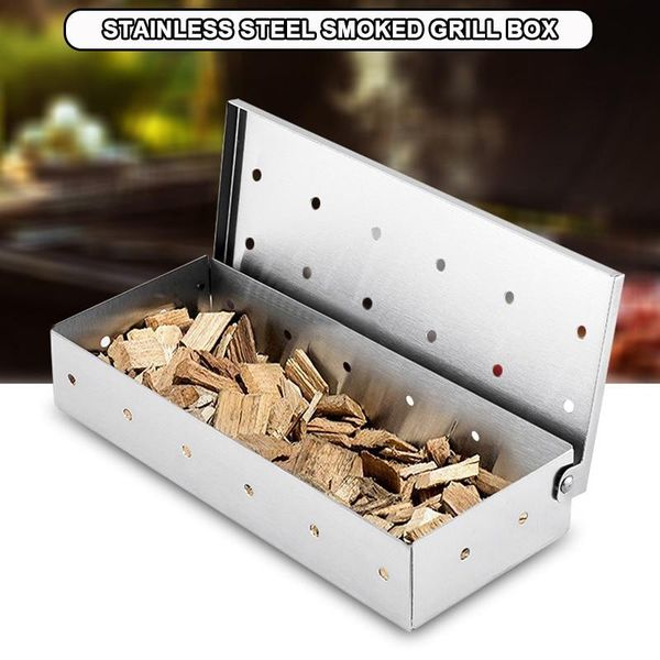 tools & accessories caja de humo acero inoxidable lavable y plegable, ahumador virutas madera para barbacoa ahumar carne
tools & accessories caja de humo acero inoxidable lavable y plegable, ahumador virutas madera para barbacoa ahumar carne