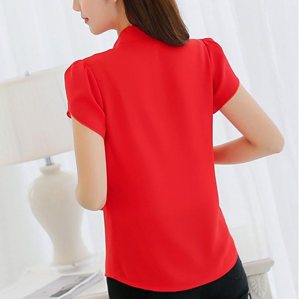 summer women chiffon blouse short sleeve red ladies office shirts plus size work casul female clothing women's blouses &, White
summer women chiffon blouse short sleeve red ladies office shirts plus size work casul female clothing women's blouses &, White