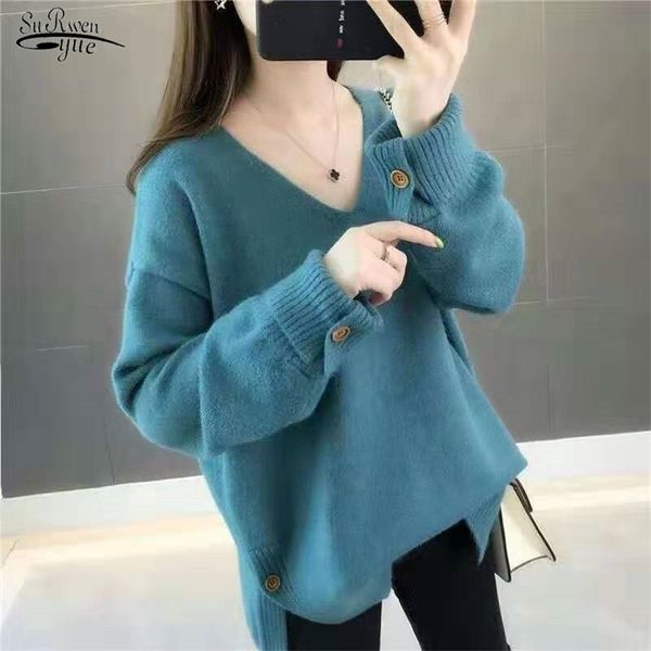 spring winter plus size women sweaters and pullovers cashmere v-neck loose korean christmas jumper 11843 210510, White;black
spring winter plus size women sweaters and pullovers cashmere v-neck loose korean christmas jumper 11843 210510, White;black