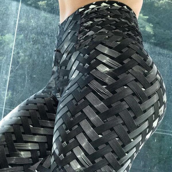 women high waist yoga pants scrunch buseamless weaving print workout booty push up hip fitness elastic sports leggings outfit
women high waist yoga pants scrunch buseamless weaving print workout booty push up hip fitness elastic sports leggings outfit