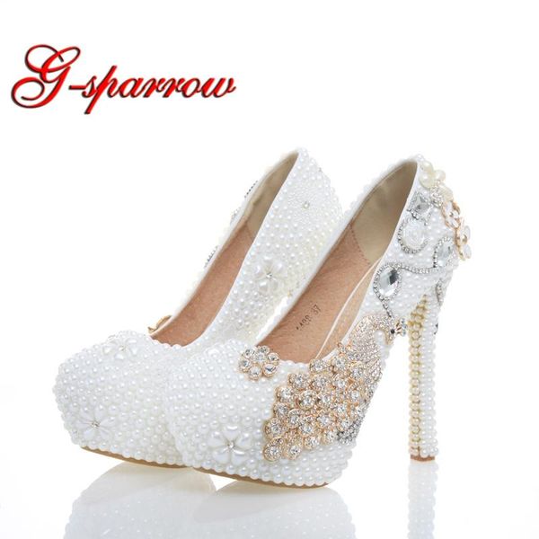 fashion white pearls flower rhinestone wedding 14cm high heels phoenix decoration handmake delicate stiletto gorgeous nightclub dress shoes, Black
fashion white pearls flower rhinestone wedding 14cm high heels phoenix decoration handmake delicate stiletto gorgeous nightclub dress shoes, Black