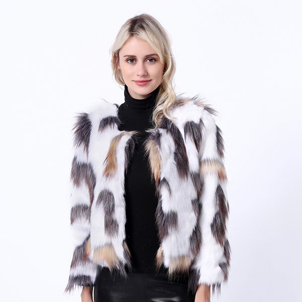 2019 plus size cape winter dikke vest vrouwen hangen stervende faux fur lange mouwen, Black
2019 plus size cape winter dikke vest vrouwen hangen stervende faux fur lange mouwen, Black