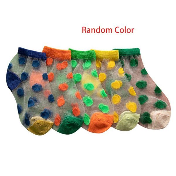 kids baby crystal fiber crew socks contrast colored polka dot mesh thin hoisery 97bc, Pink;yellow
kids baby crystal fiber crew socks contrast colored polka dot mesh thin hoisery 97bc, Pink;yellow