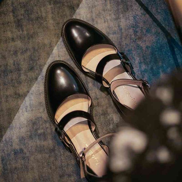 sandals women's vintage leather genuine low-heel ankle-wrap buckle strap sandals black ladies shoes sweet 1pi8
sandals women's vintage leather genuine low-heel ankle-wrap buckle strap sandals black ladies shoes sweet 1pi8