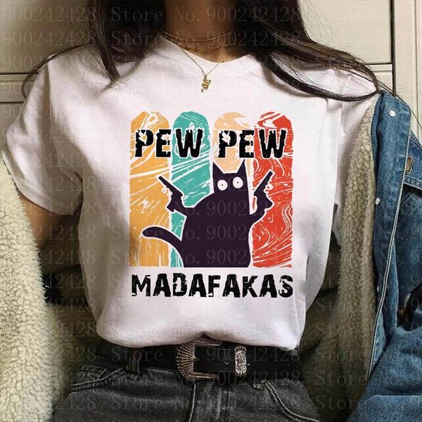 cartoon cow black dulldog women t shirts unicorn funny cat gangster meme retro humor harajuku aesthetic street clothes tee, White
cartoon cow black dulldog women t shirts unicorn funny cat gangster meme retro humor harajuku aesthetic street clothes tee, White
