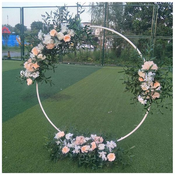 party decoration wedding props wrought iron ring large arch background flower gate outdoor lawn shelf garden
party decoration wedding props wrought iron ring large arch background flower gate outdoor lawn shelf garden