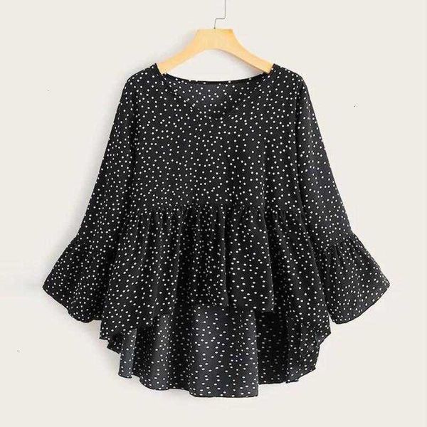 women's blouses & shirts womail polka dot print women blouse butterfly sleeve loose v-neck peplum shirt fashion long ru w6d0, White
women's blouses & shirts womail polka dot print women blouse butterfly sleeve loose v-neck peplum shirt fashion long ru w6d0, White