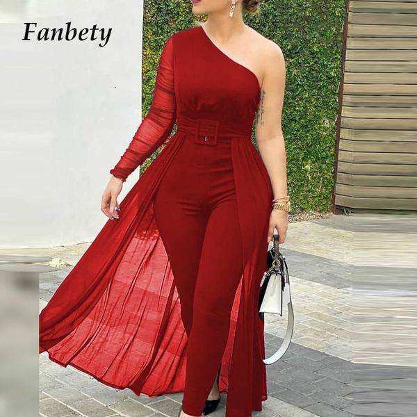 women's jumpsuits & rompers one shoulder womens jumpsuit spring mesh off skinny elegant office lady bodycon solid 3o6j, Black;white
women's jumpsuits & rompers one shoulder womens jumpsuit spring mesh off skinny elegant office lady bodycon solid 3o6j, Black;white