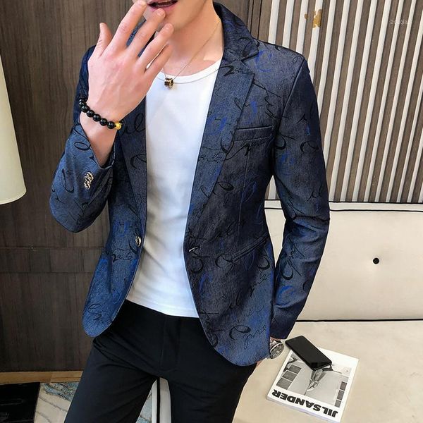 men's suits & blazers caligraphy blazer men fashion print casual slim 2021 autumn suit jacket business prom wedding costume hom, White;black
men's suits & blazers caligraphy blazer men fashion print casual slim 2021 autumn suit jacket business prom wedding costume hom, White;black
