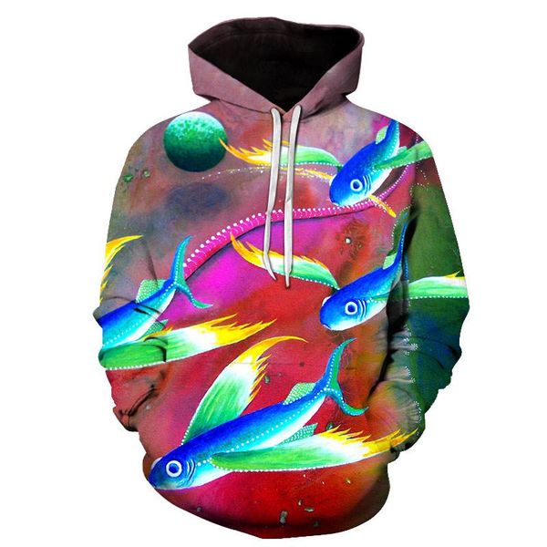 men's hoodies & sweatshirts fish 3d print fashion men harajuku funny streetwear hip hop quality plus size autumn winter clothes, Black
men's hoodies & sweatshirts fish 3d print fashion men harajuku funny streetwear hip hop quality plus size autumn winter clothes, Black