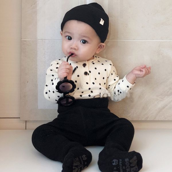 newborn infant clothing autumn baby boy clothes set dot print long sleeve bodysuit leggings 2pcs baby girl clothes outfits, White
newborn infant clothing autumn baby boy clothes set dot print long sleeve bodysuit leggings 2pcs baby girl clothes outfits, White