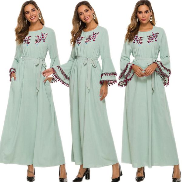 ethnic clothing abayas muslim women embroidery long dress flare sleeve arabic middle east dubai kaftan maxi robe gown ramadan islamic, Red
ethnic clothing abayas muslim women embroidery long dress flare sleeve arabic middle east dubai kaftan maxi robe gown ramadan islamic, Red