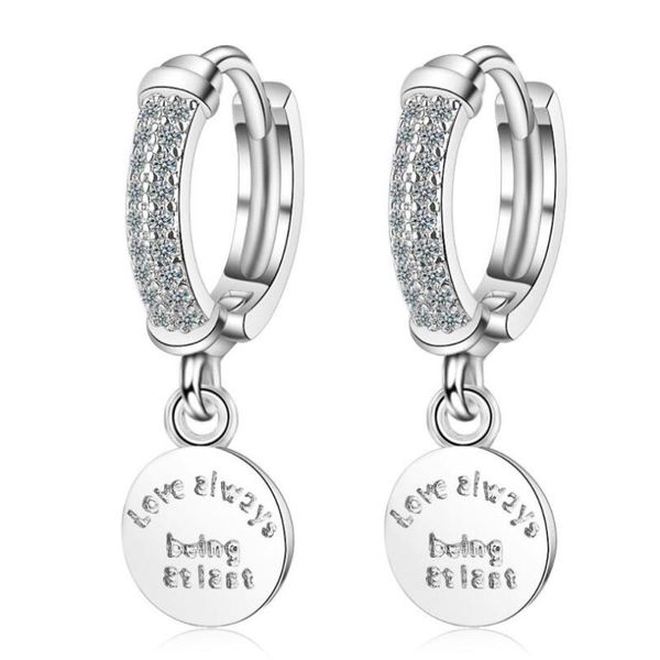 letter round card brand circle earring button short earrings alphabet simple ear ring female design sense hoop & huggie, Golden;silver
letter round card brand circle earring button short earrings alphabet simple ear ring female design sense hoop & huggie, Golden;silver